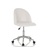 Silla de Maquillaje Elegante Blanco MC412